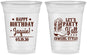 Custom Birthday 16 oz Soft Sided Clear Cups - Cowgirl | 20260