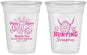Custom Easter 16 oz Soft Sided Clear Cups - Bunny Egg Hunt | 210003