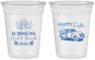 Custom Easter 16 oz Soft Sided Clear Cups - Hunt And Brunch Bunny | 210013