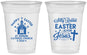 Custom Easter 16 oz Soft Sided Clear Cups - Silly Rabbit | 210025