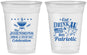 Custom 4th Of July 16 oz Soft Sided Clear Cups - Eat Drink Patriotic | 220003