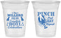 Custom 4th Of July 16 oz Soft Sided Clear Cups - Pink Peel Crawfish | 220011