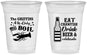 Custom 4th Of July 16 oz Soft Sided Clear Cups - Crawfish Boil | 220012