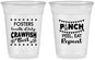 Custom 4th Of July 16 oz Soft Sided Clear Cups - Crawfish Boil | 220016