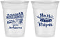 Custom 4th Of July 16 oz Soft Sided Clear Cups - Fireworks | 220021