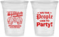 Custom 4th Of July 16 oz Soft Sided Clear Cups - We The People | 220030