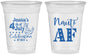 Custom 4th Of July 16 oz Soft Sided Clear Cups - Nautical Anchor | 220035