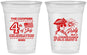 Custom 4th Of July 16 oz Soft Sided Clear Cups - Patriot | 220038