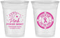 Custom Awareness 16 oz Soft Sided Clear Cups - Poker Casino | 230013