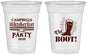Custom Oktoberfest 16 oz Soft Sided Clear Cups - Boot | 240006