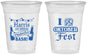 Custom Oktoberfest 16 oz Soft Sided Clear Cups - Pretzel | 240009