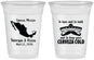 Custom Wedding 16 oz Soft Sided Clear Cups - Cerveza Mexico | 241