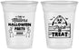 Custom Halloween 16 oz Soft Sided Clear Cups - Trick Or Treat | 250010