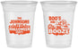 Custom Halloween 16 oz Soft Sided Clear Cups - Boos And Booze | 250012