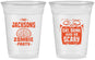 Custom Halloween 16 oz Soft Sided Clear Cups - Eat Drink Be Scary | 250028