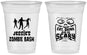 Custom Halloween 16 oz Soft Sided Clear Cups - Eat Drink Be Scary | 250029