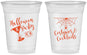 Custom Halloween 16 oz Soft Sided Clear Cups - Costumes Cocktails | 250048