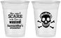 Custom Halloween 16 oz Soft Sided Clear Cups - Sugar Skull | 250050