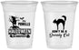 Custom Halloween 16 oz Soft Sided Clear Cups - Scaredy Cat | 250055
