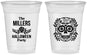 Custom Halloween 16 oz Soft Sided Clear Cups - Sugar Skull | 250061