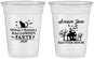 Custom Halloween 16 oz Soft Sided Clear Cups - Haunted House | 250071
