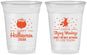 Custom Halloween 16 oz Soft Sided Clear Cups - Witch | 250084