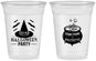 Custom Halloween 16 oz Soft Sided Clear Cups - Witch | 250085
