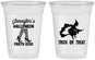 Custom Halloween 16 oz Soft Sided Clear Cups - Trick Or Treat | 250089