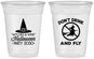Custom Halloween 16 oz Soft Sided Clear Cups - Witch | 250093