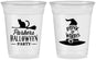 Custom Halloween 16 oz Soft Sided Clear Cups - Drink Up Witches | 250094