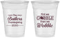 Custom Thanksgiving 16 oz Soft Sided Clear Cups - Gobble Til You Wobble | 260013