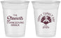 Custom Thanksgiving 16 oz Soft Sided Clear Cups - Turkey Day | 260021