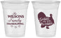 Custom Thanksgiving 16 oz Soft Sided Clear Cups - Gobble Til You Wobble | 260025