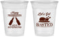 Custom Thanksgiving 16 oz Soft Sided Clear Cups - Lets Get Basted | 260039