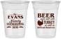 Custom Thanksgiving 16 oz Soft Sided Clear Cups - Turkey | 260042