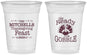 Custom Thanksgiving 16 oz Soft Sided Clear Cups - Turkey Gobble | 260049