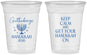Custom Hanukkah 16 oz Soft Sided Clear Cups - Menorah | 270008