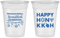 Custom Hanukkah 16 oz Soft Sided Clear Cups - Jewish | 270009