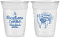 Custom Hanukkah 16 oz Soft Sided Clear Cups - Llamakkah | 270017