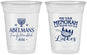 Custom Hanukkah 16 oz Soft Sided Clear Cups - Menorah Latkes | 270019