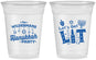 Custom Hanukkah 16 oz Soft Sided Clear Cups - Lets Get Lit | 270022