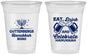 Custom Hanukkah 16 oz Soft Sided Clear Cups - Menorah | 270023