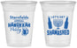Custom Hanukkah 16 oz Soft Sided Clear Cups - Menorah | 270026