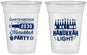 Custom Hanukkah 16 oz Soft Sided Clear Cups - Menorah | 270027