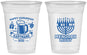 Custom Hanukkah 16 oz Soft Sided Clear Cups - Menorah | 270028