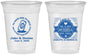 Custom Wedding 16 oz Soft Sided Clear Cups - To Have And To Hold | 279