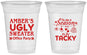 Custom Christmas 16 oz Soft Sided Clear Cups - Til The Season To Be Tacky | 280020