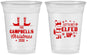 Custom Christmas 16 oz Soft Sided Clear Cups - Lets Get Elfed Up | 280038