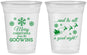 Custom Christmas 16 oz Soft Sided Clear Cups - To All A Good Night | 280041