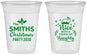 Custom Christmas 16 oz Soft Sided Clear Cups - Touch Of Naughty | 280049